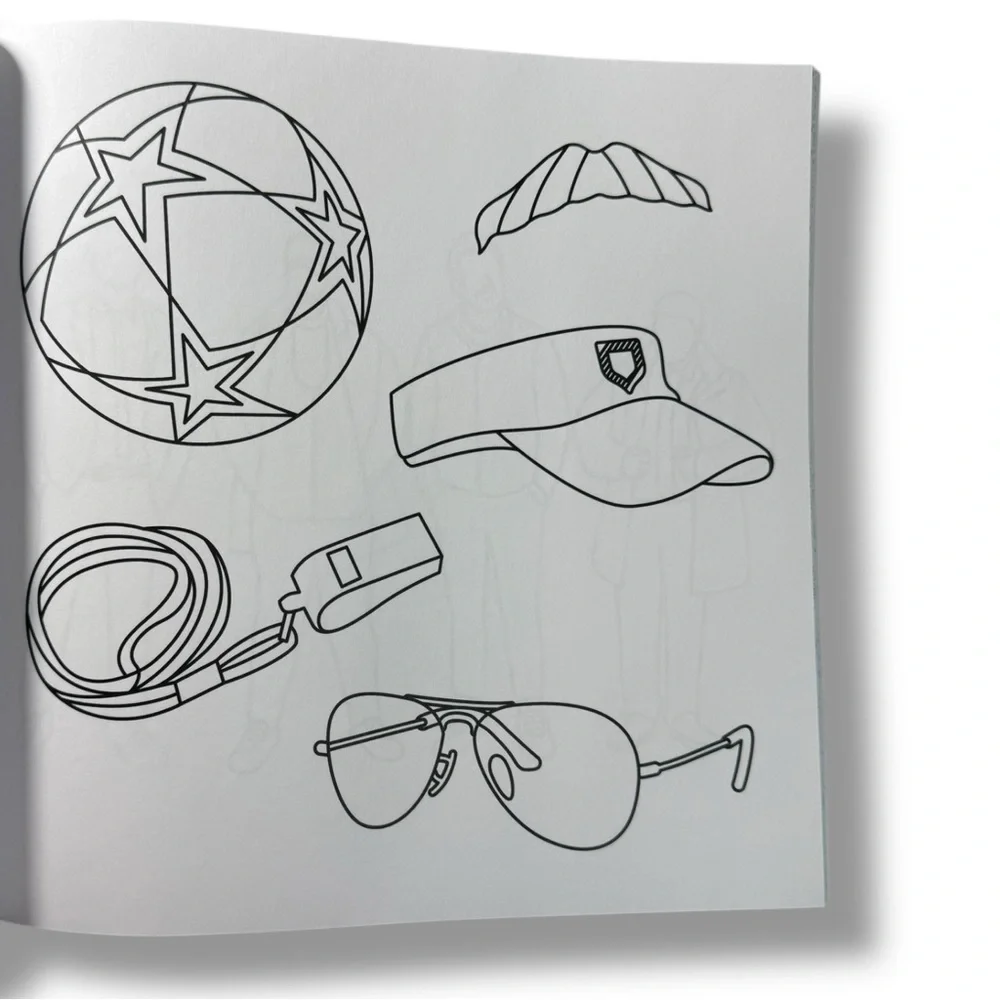 Ted Lasso Unofficial Coloring Book - Picture 5 of 5